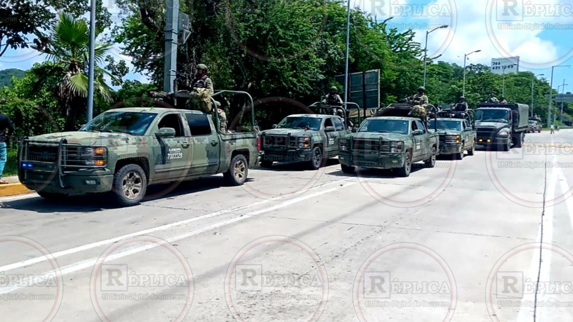 Llegan 400 elementos de la Guardia Nacional y del Ejército a Acapulco ...